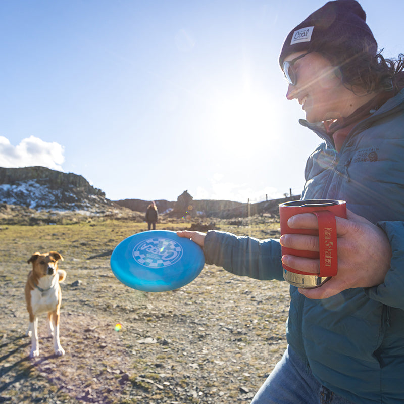 12oz-camp-mug-n3 insulated_camp_mug_12oz_woman_dog_frisbee_square.jpg